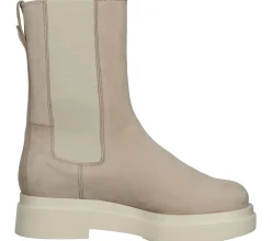 Boots & Stiefel*högl Damen Stiefel Echtleder-Schuhe High Top-Schuhe im Chelsea-Look 3-10 3202 9300 Beige