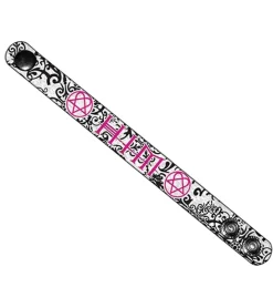 Schmuck*BioworldMerch HIM Armband Rockband stylischer Fan-Artikel Arm-Schmuck WB108750HIM3 Weiß