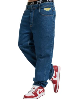 Jeans & Hosen*HOMEBOY X-Tra Loose Flex Baggy Jeans Denim verwaschenes Blau