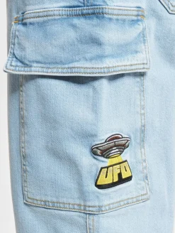 Jeans & Hosen*HOMEBOY X-Tra Ufo Denim Cargohose moon