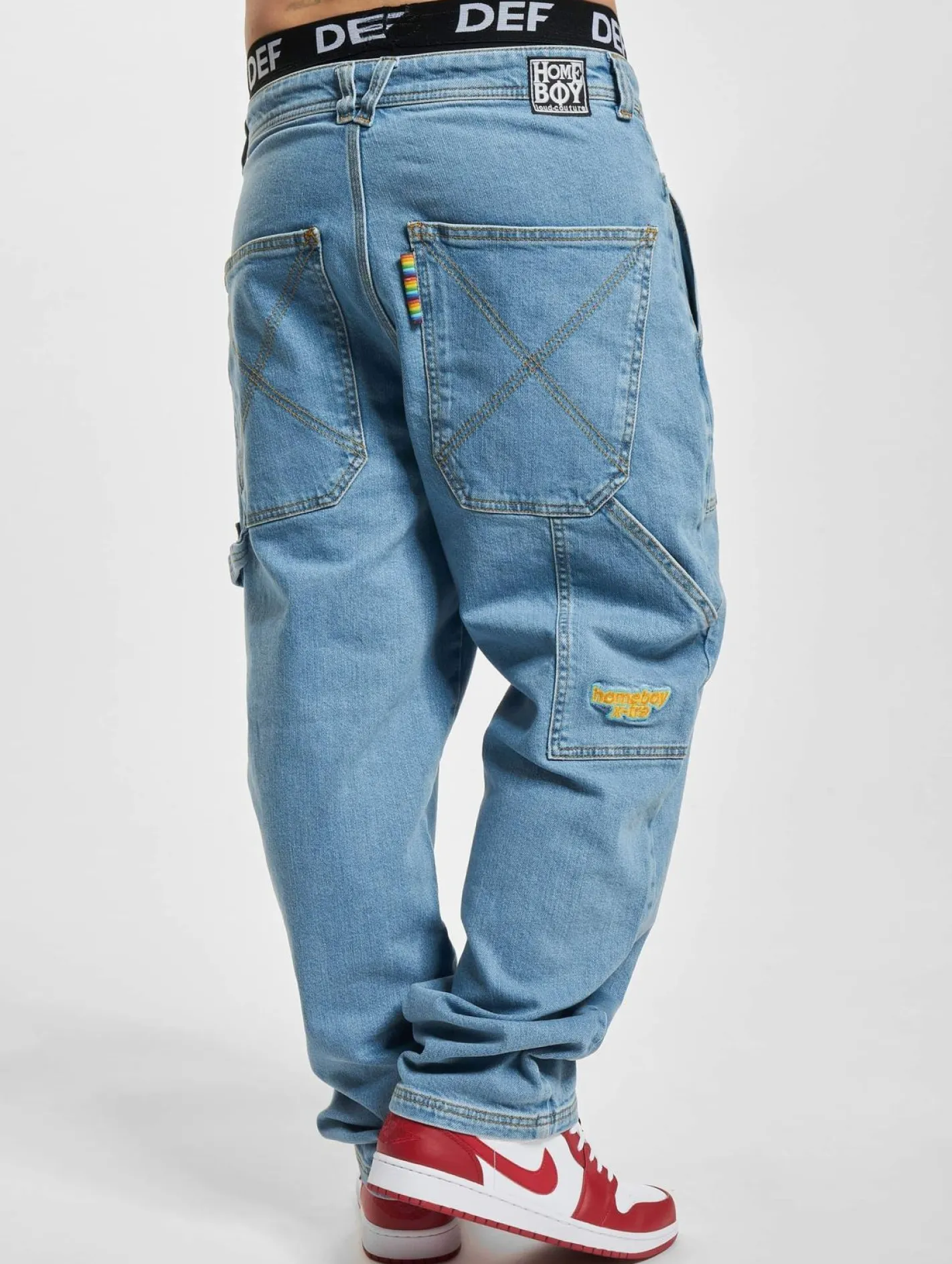 Jeans & Hosen*HOMEBOY x-tra WORK Hose Denim moon