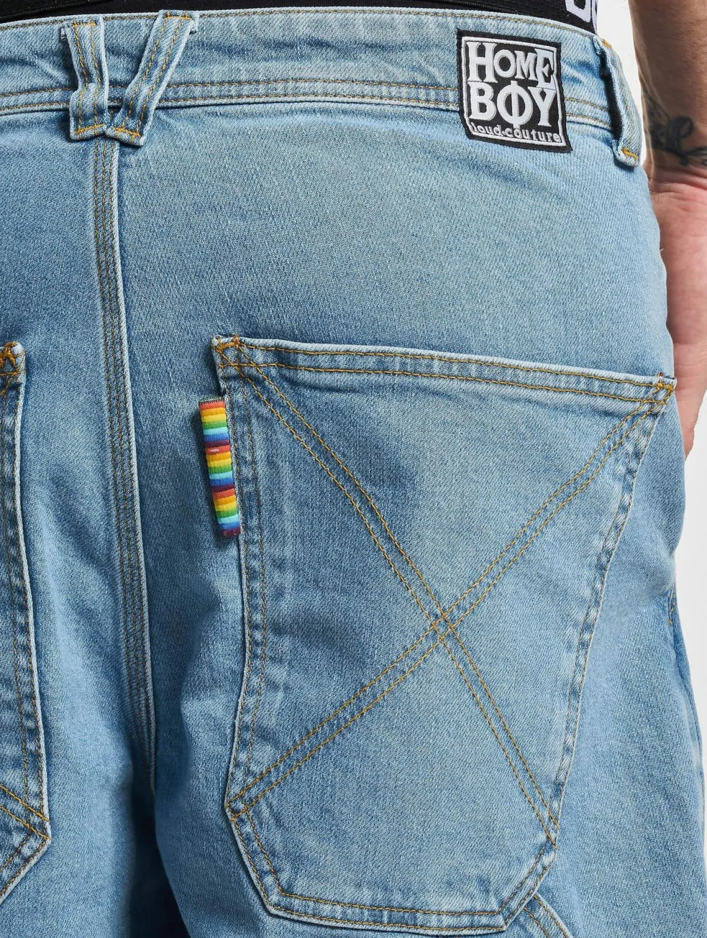 Jeans & Hosen*HOMEBOY x-tra WORK Hose Denim moon