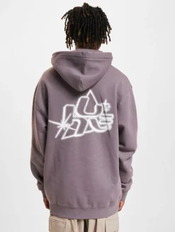 Sweater & Pullover|Pullover & Sweater*HUF Glow Hoodie helle Pflaume