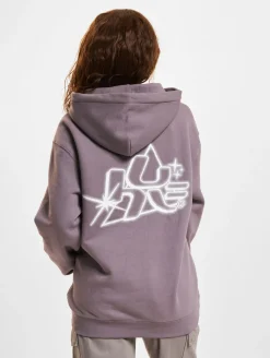 Sweater & Pullover|Pullover & Sweater*HUF Glow Hoodie helle Pflaume