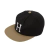 Caps & Mützen*HUF Set Classic H 6 Panel Snapback Caps schwarz