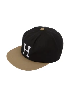 Caps & Mützen*HUF Set Classic H 6 Panel Snapback Caps schwarz
