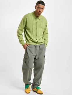 Sweater & Pullover|Pullover & Sweater*HUF Towner Strickjacken pistazie