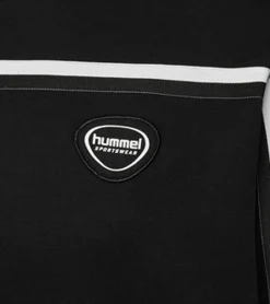 Pullover & Sweater*hummel Mark Herren Sweat-Shirt Baumwoll-Sweater mit Seitentaschen Pulli Trainings-Shirt 14481323 Schwarz