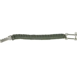 Schmuck*I-BRACE Paracord Armband Survival-Seil zum Armband geflochten aus reißfestem Parachute Cord 550 Cord IB1003 Braun