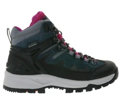 Wanderschuhe & Trekkingschuhe*ICEPEAK Wynne Ms Damen Wanderschuhe mit wasserdichter A.W.S. WATERPROOF-Membran Trekking-Schuhe Hiking-Boots 10089410 Dunkel-Grau/Pink