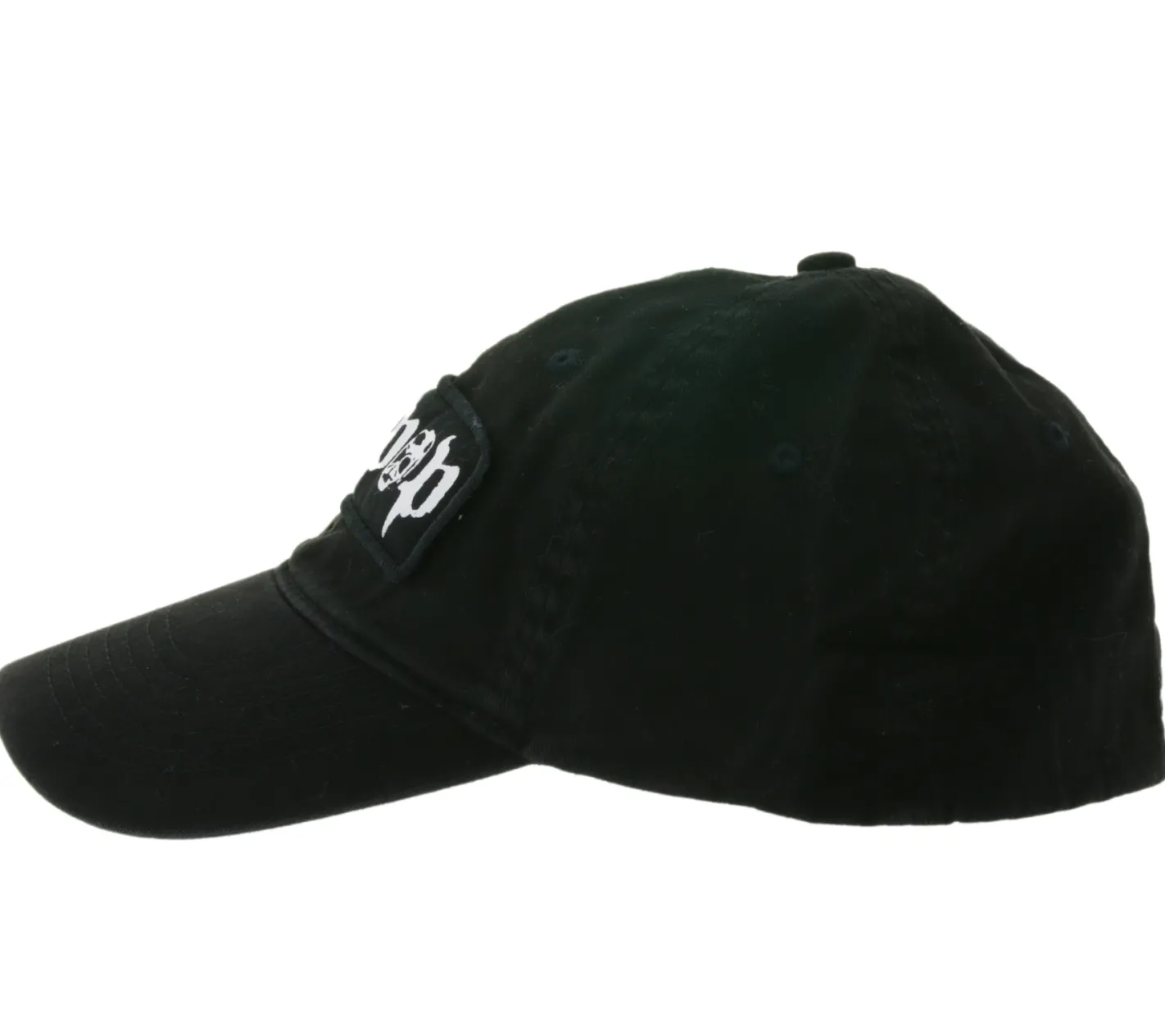 Caps & Mützen*BioworldMerch Iggy Pop Unisex Cap Baumwoll-Cap Punk-Rocker mit leicht gebogenem Schirm Base-Cap 3651IGG Schwarz/Weiß