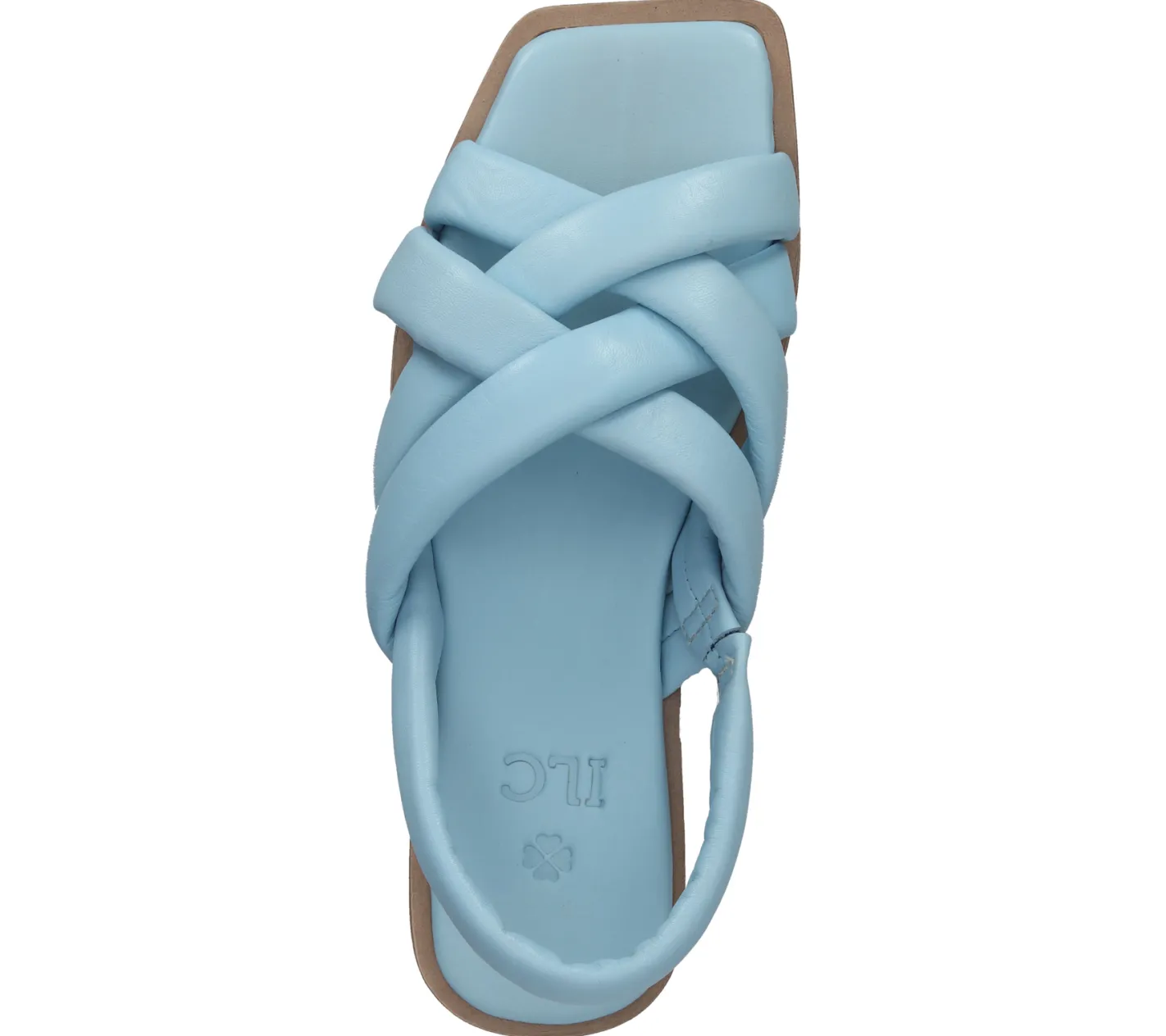 Zehentrenner & Sandalen*ILC Evelyn Soft Damen Sandalette Riemchen-Sandalen Echtleder C45-8580 -11 Hellblau