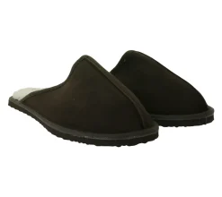 Pantoffeln & Hausschuhe|Hausschuhe & Pantoffeln*Jack & Jones Dudely Hausschuh gefütterte Pantoffeln Hausschlappen 12187558 Braun