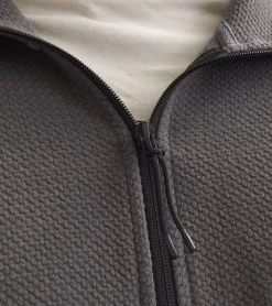 Pullover & Sweater*Jack & Jones Herren schlichter Troyer-Pullover Baumwoll-Pullover mit Stehkragen Langarm-Shirt 12266649 Grau