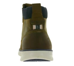 Stiefel & Boots|Turnschuhe & Sneaker*Jack & Jones Tubar Herren Schnürboots Echtleder mit herausnehmbarer Einlegesohle 12159513 Braun