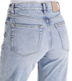 Jeans & Hosen*JEANERICA 5-Pocket-Jeans im Slim Fit im Vintage-Stil Slim-Jeans A5PD-SM001-200 Hellblau