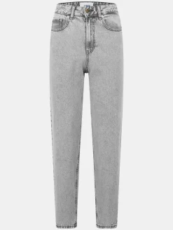 Hosen & Jeans*JJXX Lisbon Mom R4040 High Waist Jeans hellgrauer Denim