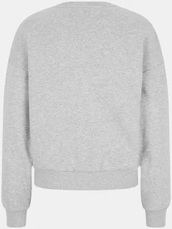 Sweater & Pullover*JJXX Merle Rlx Short Crew Pullover hellgrau meliert/New York