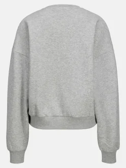 Sweater & Pullover*JJXX Merle Rlx Short Crew Pullover hellgrau meliert/New York