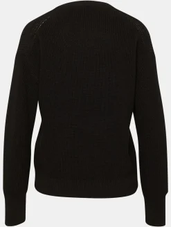 Sweater & Pullover*JJXX Mila Twist Rundhalspullover schwarz