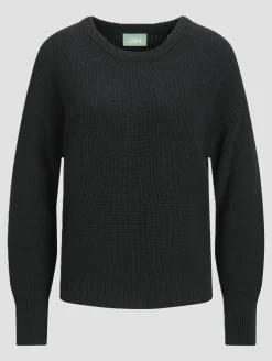 Sweater & Pullover*JJXX Mila Twist Rundhalspullover schwarz