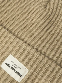 Caps & Mützen*JJXX Othelia Knit Beanie Mützen federgrau