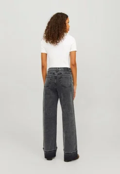 Hosen & Jeans*JJXX Tokyo Wide Fold High Waist Jeans grauer Denim