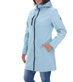 Mäntel & Jacken*KangaROOS Damen Softshell-Jacke wasserabweisende Outdoor-Jacke 79417134 Hell-Blau