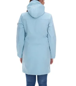 Mäntel & Jacken*KangaROOS Damen Softshell-Jacke wasserabweisende Outdoor-Jacke 79417134 Hell-Blau