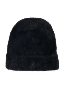 Caps & Mützen*KANGOL Faux Fur Beanie Mützen schwarz