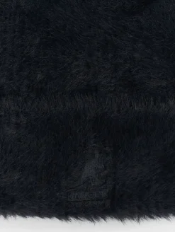 Caps & Mützen*KANGOL Faux Fur Beanie Mützen schwarz