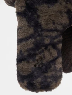 Caps & Mützen*KANGOL Wild Fur Mützen olive/cranberry