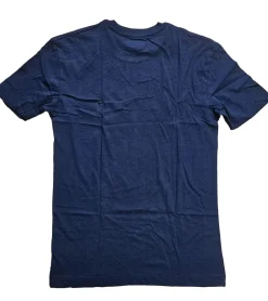 T-Shirts & Tank Tops*Kappa Herren Baumwoll-Shirt Rundhals-Shirt mit kleinem Logo-Patch Kurzarm-Shirt 711169 , Blau oder Schwarz Weiß