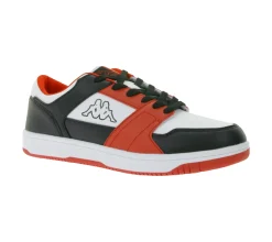 Turnschuhe & Sneaker*Kappa Logo Rernal 2 Herren Alltags-Sneaker Freizeit-Schuhe Schnür-Schuhe Trainings-Schuhe 341X2DW Schwarz/Rot/Weiß oder Weiß/Grün