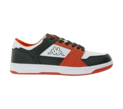 Turnschuhe & Sneaker*Kappa Logo Rernal 2 Herren Alltags-Sneaker Freizeit-Schuhe Schnür-Schuhe Trainings-Schuhe 341X2DW Schwarz/Rot/Weiß oder Weiß/Grün