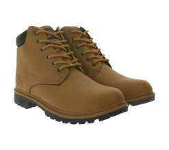 Stiefel & Boots*Kappa Logo Tennessee 2 Herren Winter-Stiefelette Schnür-Boots in Kunstleder-Optik 303UY90-937 Braun/Beige