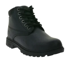 Stiefel & Boots*Kappa Logo Tennessee 2 Herren Winter-Stiefelette Schnür-Boots in Kunstleder-Optik 303UY90-935 Schwarz