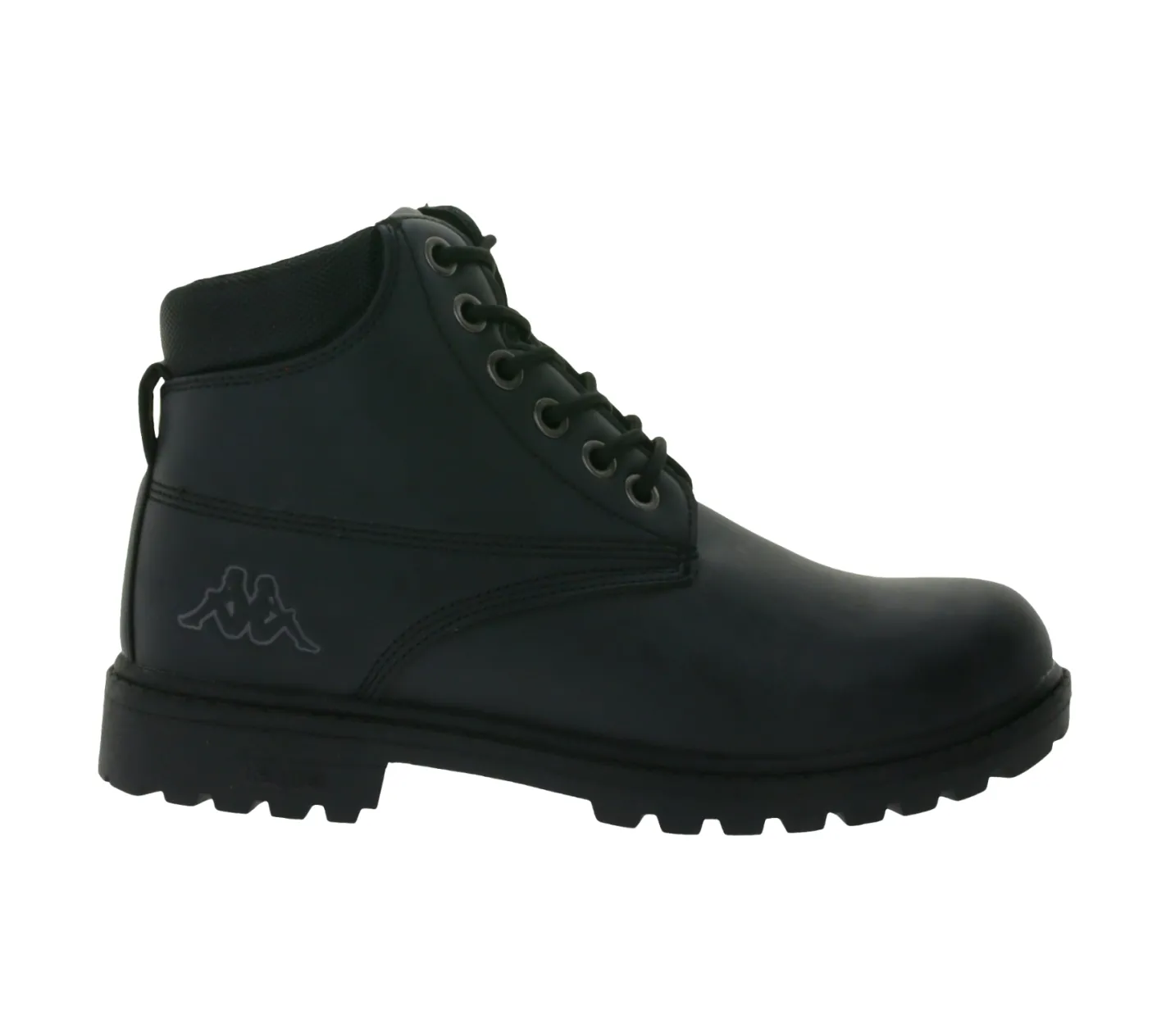 Stiefel & Boots*Kappa Logo Tennessee 2 Herren Winter-Stiefelette Schnür-Boots in Kunstleder-Optik 303UY90-935 Schwarz