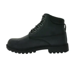 Stiefel & Boots*Kappa Logo Tennessee 2 Herren Winter-Stiefelette Schnür-Boots in Kunstleder-Optik 303UY90-935 Schwarz