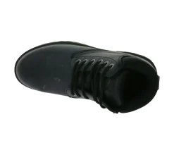 Stiefel & Boots*Kappa Logo Tennessee 2 Herren Winter-Stiefelette Schnür-Boots in Kunstleder-Optik 303UY90-935 Schwarz