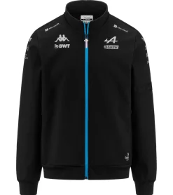 Jacken & Mäntel*Kappa X ALPINE Formel 1 Ambacy Kinder Softshell-Jacke mit Polarfleece-Futter Mädchen Jungen Übergangs-Jacke Jugendliche 361D53W AF1 005 Schwarz