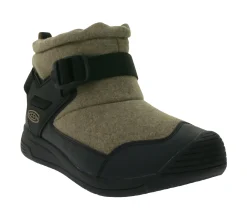 Stiefel & Boots*KEEN Hoodromeo Herren Winter-Stiefelette mit Fleece-Futter Schnee-Schuhe bis -20 Grad isolierende Winter-Stiefel 1026795 Beige/Schwarz