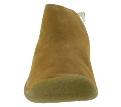 Boots & Stiefel*KEEN Mosey Chelsea Damen Stiefelette Echtleder Schlupf-Schuhe mit Wechselfußbett 1026826 Braun