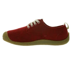 Sneaker & Turnschuhe*KEEN Mosey Derby Damen Filz-Schuhe nachhaltige Sneaker mit Eco Anti-Odor Schnür-Schuhe oder Blau Rot