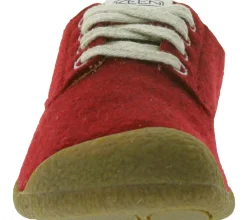 Sneaker & Turnschuhe*KEEN Mosey Derby Damen Filz-Schuhe nachhaltige Sneaker mit Eco Anti-Odor Schnür-Schuhe oder Blau Rot