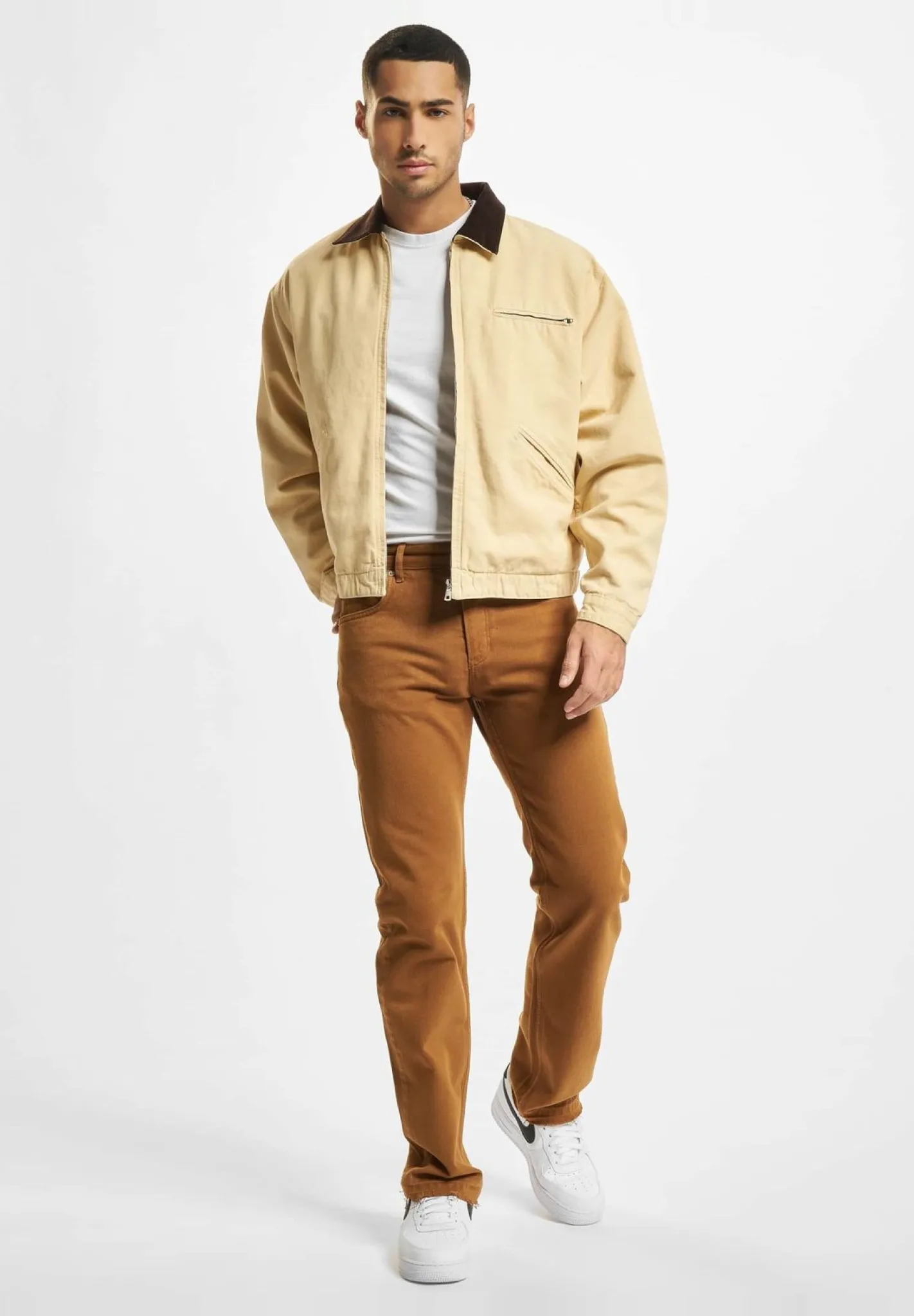 Hosen & Jeans|Jeans & Hosen*KEINE LIEBE Loosefit Denim Mittelbraun