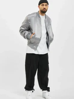 Mäntel & Jacken|Jacken & Mäntel*KEINE LIEBE Old Bomber Bomberjacke blau