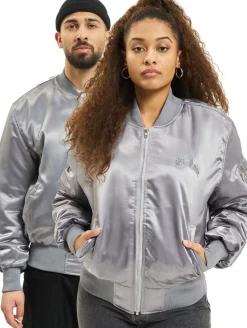 Mäntel & Jacken|Jacken & Mäntel*KEINE LIEBE Old Bomber Bomberjacke blau