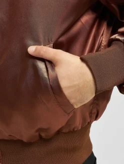 Mäntel & Jacken|Jacken & Mäntel*KEINE LIEBE Old Bomber Bomberjacke braun