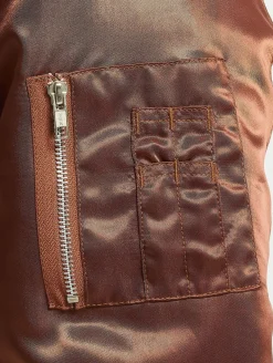 Mäntel & Jacken|Jacken & Mäntel*KEINE LIEBE Old Bomber Bomberjacke braun